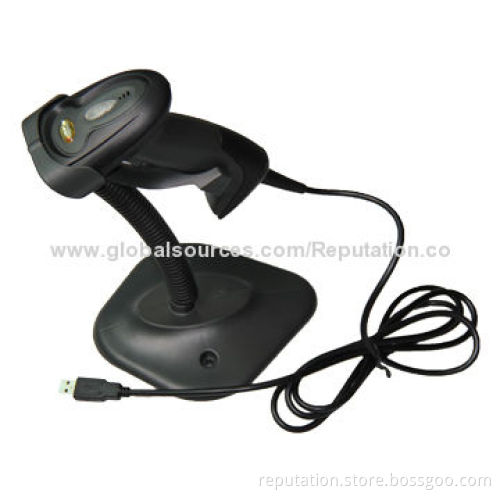 Auto-induction barcode scanner with holder